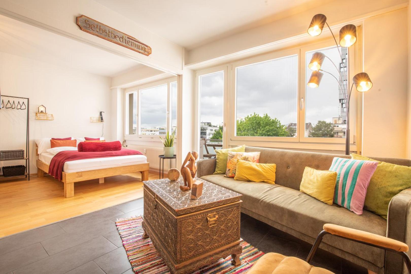 Special Modern Lisa Apartment Basel, Bahnhof Grossbasel 10-Star Basileia Exterior foto